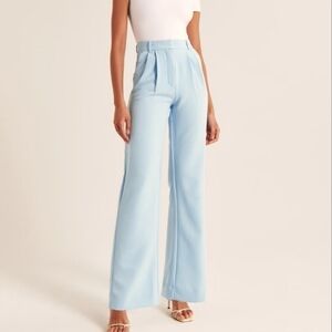 A&F Sloane Tailored Wide Leg Pant